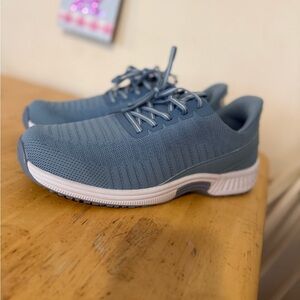 Propet Women’s Walking Shoes Size 12 2E X-Wide Blue Comfort Orthopedic Sneakers